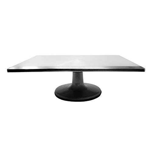155 Rectangle Turntable Cake Stand Base by Trademark Innovations