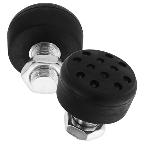 BESPORTBLE Roller Skates Brakes 2pcs Toe Stops Replacement Toe Guards Quad Skate Supplies Jam Plugs Skating Safety