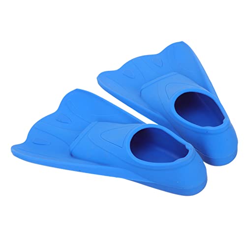 Mikikit 1 Pair Boys and Girls Diving Flippers Silicone Material Swim Training Fins for Swimming Snorkeling Diving Gear