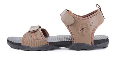 Image of Sparx Men's Sandal, Camel Brown, 6 UK