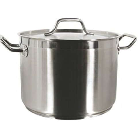 Update International 12 QT Stainless Steel Stock Pot Cover