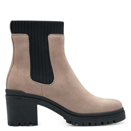 s.Oliver Damen Chelsea Boots mit Blockabsatz Vegan – Bild 5