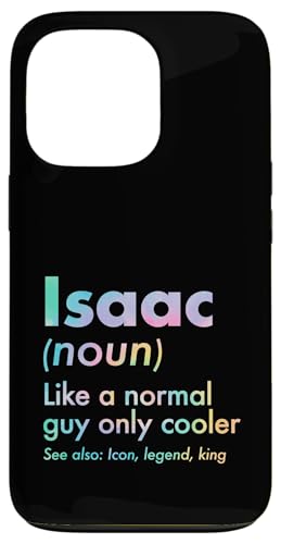 Isaac Like A Normal Guy Only Cooler Legend King �t�@�[�X�g�l�[�� �X�}�z�P�[�X iPhone 13 Pro �p