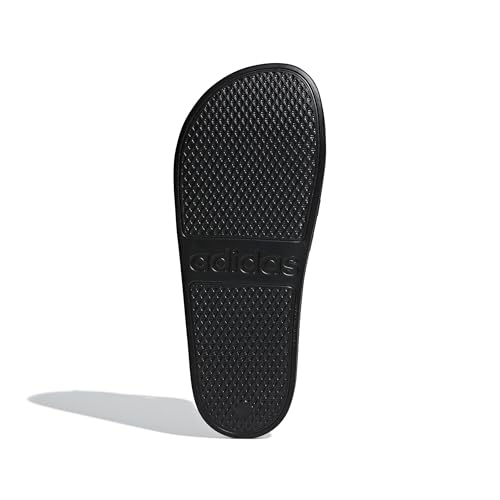 adidas adidas unisex-adult Adilette Aqua Slides Black/White/Black 13