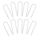 Cabilock 200 Stück Teiliges Metall floristik stecknadeln Verzinkte Blumennadeln mit Scharfer Spitze Stabile Pflanzenstecker für Langlebige Blumenarrangements und Kreative Gestecke für