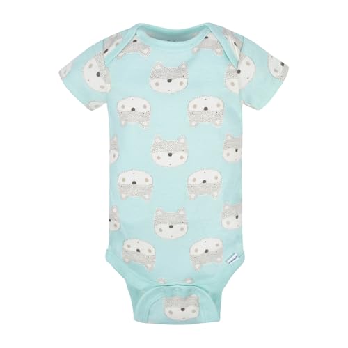 Image of Gerber unisex baby 8-pack Short Sleeve Onesies Bodysuits and Toddler T Shirt Set