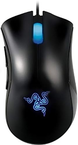 Mouse - USB - Razer DeathAdder Blue 3500 DPI - Preto/Azul | Amazon.com.br