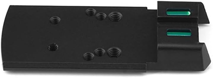 Red Dot Optic Fiber Adapter P320 Mounting Plate for P320，with Spec Mounting Screws
