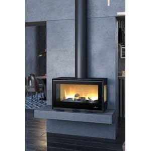 BRICOSOL ESTUFA DE LEÑA VERSIÓN 3 CRISTALES MODELO BIMBA-90-3C