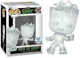 Pop! I am Groot 1197 IWUA As Groot exc Figura de vinilo incluida con un protector