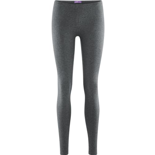 Living Crafts - ANNEDORE | Leggings - Hautenge Passform, hoher, elastischer Bund, ohne Seitennähte, umfangreiche (Graphite Melange)