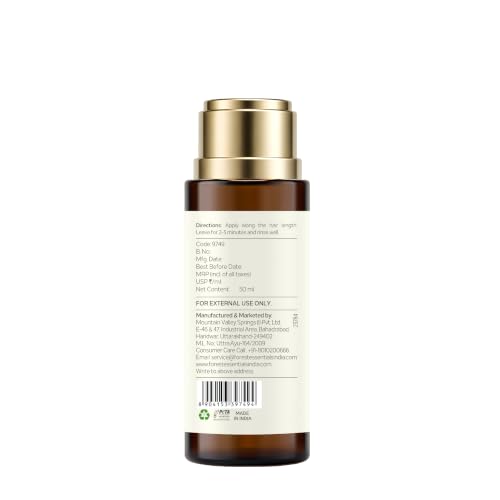 Image of Forest Essentials Ayurvedic Hair Conditioner Amla Honey & Mulethi | Nourishing Conditioner for Smooth Shiny Hair | Sulphate & Paraben Free | Travel Size (Pack of 2)