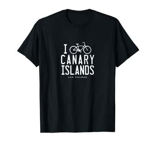 I Love Biking The Canary Islands T-Shirt