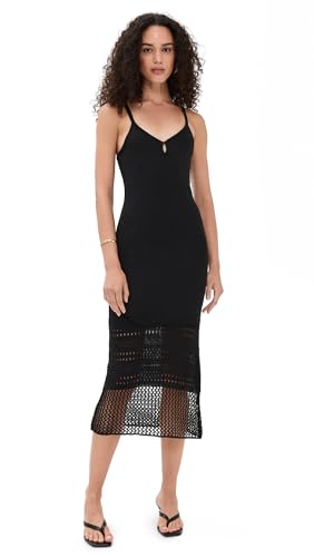 Z SUPPLY Women's Callahan Dress, Black, XS
