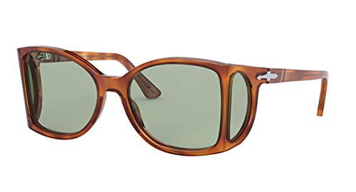 Image of Persol PO0005-96 /52 Sunglasses TERRA DI SIENA W /GREEN 54mm
