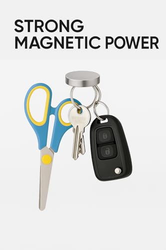 Image of Silver Magnets (12x2 mm, Pack of 20) | Round Magnets for Fridge, Crafts, DIY, Office & Home Use | Premium Slim Design with Best Magnetic Force