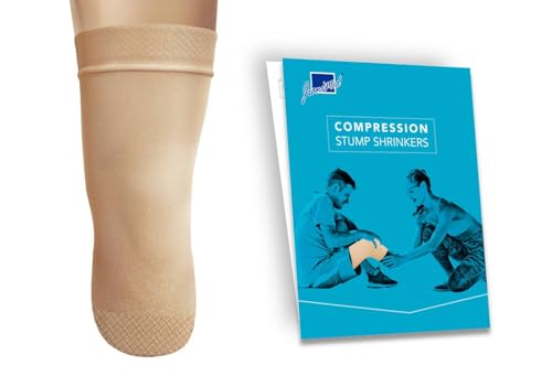 Image of Prosthetic Stump Shrinkers-Below Knee, 45cm, Compression, Amputee Socks, 20-30, Daily use, Taiwan Excellence M