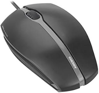 CHERRY GENTIX CORDED OPTICAL MOUSE - BLACK