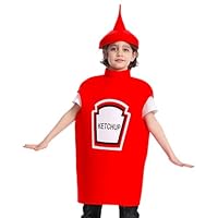 Adaptabilité à Événements Variés : Ce déguisement drôle pour Halloween offre une fonctionnalité pour les représentations dramatiques et renforce les liens parent-enfant. Il se révèle bénéfique pour des célébrations comme Halloween et les anniversaire...