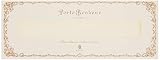 Clover Porte Bonheur (Porto Bonheur) Lily of The Valley Brass Ruler 15cm 79-597