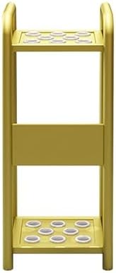 Iron Pool Cue Holder Stand - Space-Saving Billiard Cue Rack for Home, Bar & Club - Durable 11.8in Black Cue Stick Organizer & Accessory for Billiard Tables