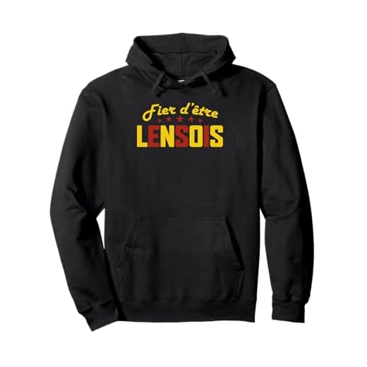 Sweatshirt Supporter Lens Humour - "Je Ne Suis Pas Parfait Mais Je Suis Lensois" Cadeau Foot