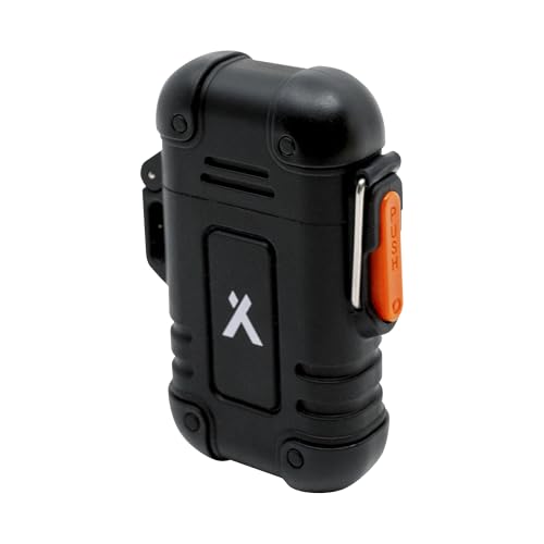 Bear Grylls Plasma Lighter - Windproof and Waterproof - USB-C Rechargeable, Flameless, Arc for Camping, Hiking and EDC