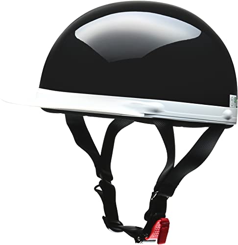 リード工業 バイクヘルメット クロスハーフ CR-740 ブラック フリー 57~60cm未満