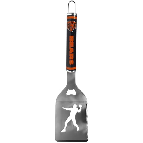 Siskiyou Sports NFL Chicago Bears Steel BBQ Spatula, One Size, Team Colors