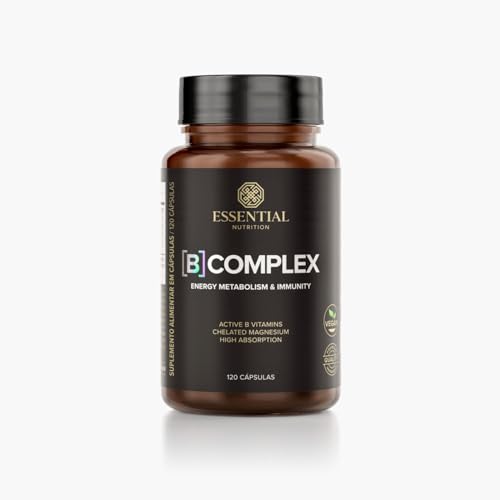 Complex B - Vitaminas - 120 Cápsulas - Essential Nutition