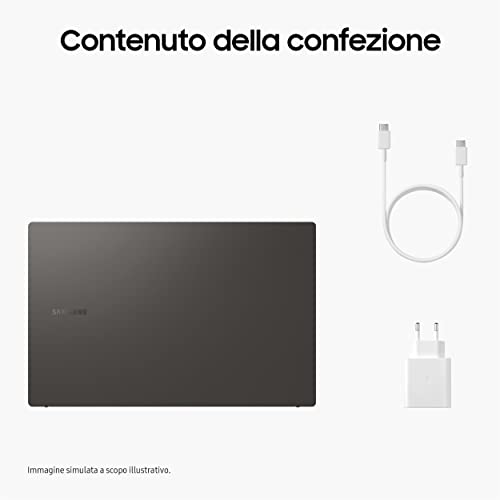 Galaxy Book3 Laptop, 15.6" FHD, Intel Core i5-1335U 13th gen, 8GB RAM, 256GB SSD, Windows 11 Home, Graphite - Notebook - Immagine 8