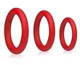 Newly 3Pcs Silicone Rings Sets Male Toys for Couples for Men for Games Erection Longer Harder Stronger Cock Enlargement Machine Easy in Sweater Pocket 08L26115A4