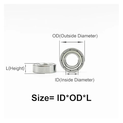 Rodamientos de bolas contra el ruido: kit 5x8x2mm para coches RC 7
