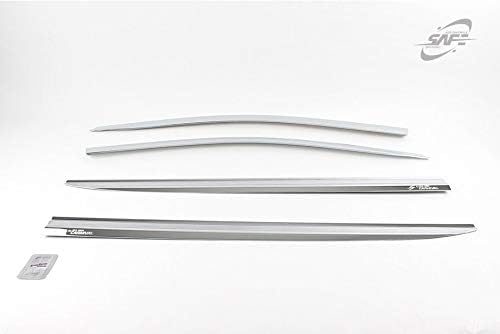 Chrome Window Visors Rain Guards 4pcs for KIA Sedona 2015-2019