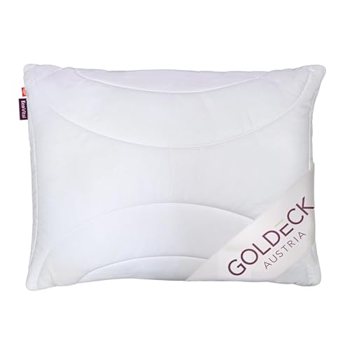Goldeck Austria ECO Vital G-LOFT® Kopfkissen – Höhenverstellbar, 95°C...