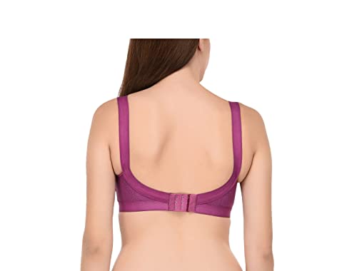Image of Viral Girl Women's Wire-Free Cotton Hosiery Bra | Non-Padded, Full Coverage, Adjustable Straps | Soft Comfortable Innerwear with Hook & Eye Closure for Everyday Use