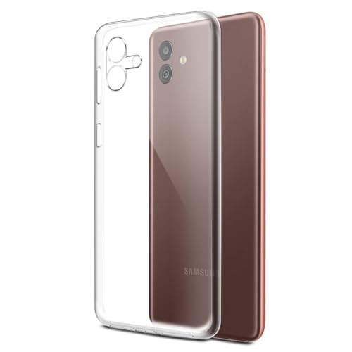 Image of Bintage Rubber Back Cover Compatible Model for Samsung M04 - SM-M045F - Transparent