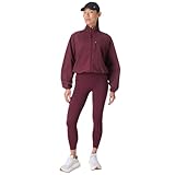 Sweaty Betty Women's Power Ultrasculpt Workout Leggings Leggings, Garnet Red, Medium