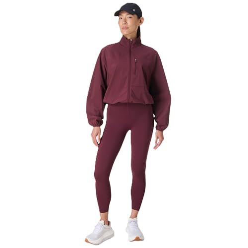 Sweaty Betty Women's Power Ultrasculpt Workout Leggings Leggings, Garnet Red, Medium