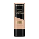 Max Factor Lasting Performance Foundation Natural Bronze 109 – Langanhaltendes Flüssig Make-Up – Für die perfekte, schwerelose Grundierung – 1 x 35 ml (1er Pack)
