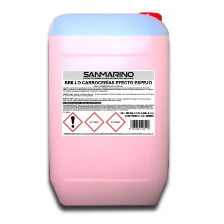 SANMARINO Brillo CARROCERÍA Efecto Espejo 25 L.