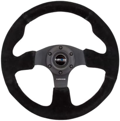 NRG 320mm Pilota Leather Black IN Steering Wheel W/ 170H Hub Gen2 - Foto 7