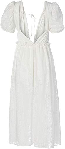 For Love & Lemons Women's Maxi, White, Large #TOP1