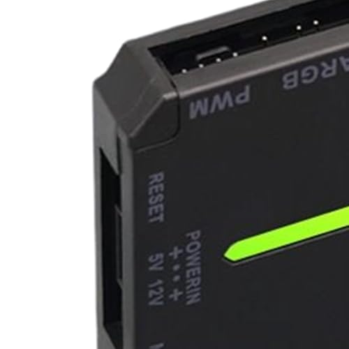 Controlador De Hub De Ventiladores ARGB PWM | Hub RGB Magnético 12 Puertos Con Mando A Distancia | Separador 5V 3-Pin ARGB Y 4-Pin PWM Para PC | Refrigeración De Velocidad Ajustable Para Escrit - imagen 5