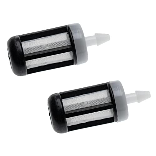 vhbw 2x Filtro de combustible compatible con Stihl FS 56, FS 550, FS 550 L, FS 55, FS 52 herramienta de jardinería por ej. motosierra, desbrozadora