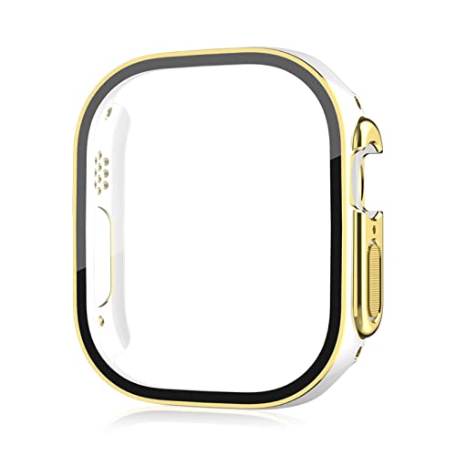 Verre+coque bumper trempé Apple Watch Ultra 49mm pour éviter les rayures
