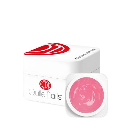 Gel UV 3 en 1 UV/LED Monophase Rose 30ml = Base + Construction + Finition / Gel Monophase (3 en 1) - Outlet Nails