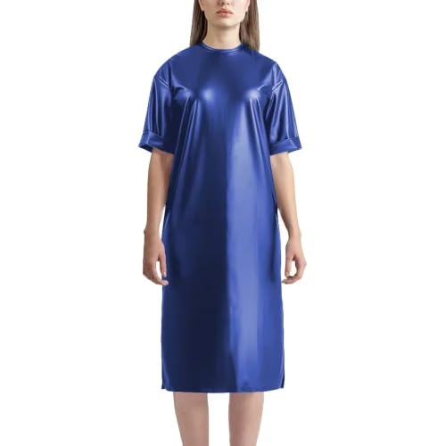 Robe ample sexy en cuir PU pour vos sorties et soirées citadines