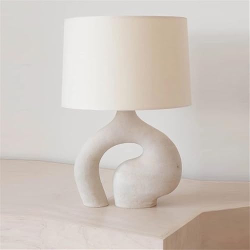 Lampes de chevet décoratives avec structure stable en métal brossé - 4