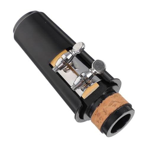 JOINPAYA 1 Set Clarinet Mouthpiece Kit Durable Woodwind Accessories with Ligature Cap for Musicians The Go Easy Installation for Clarinet Replacement Needs